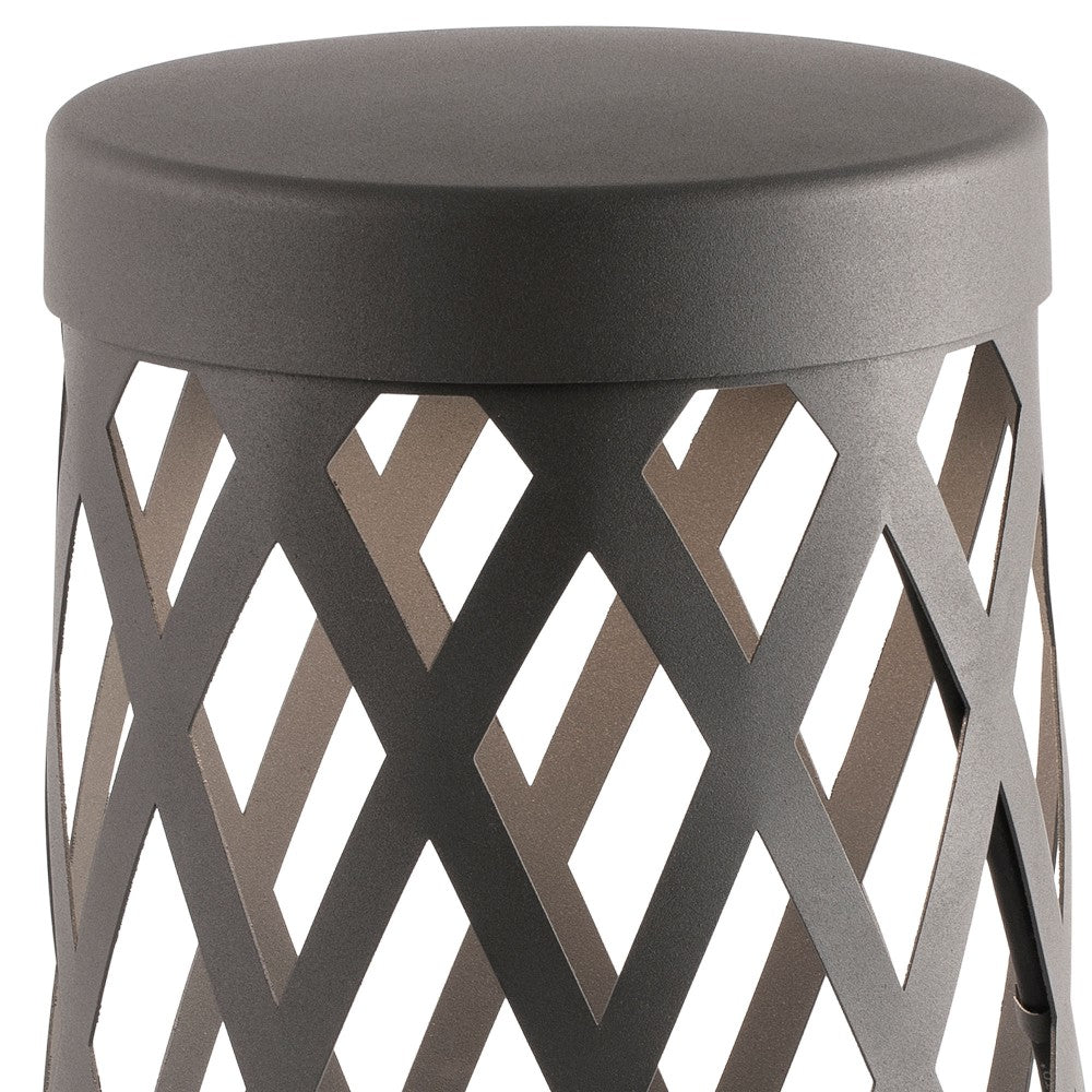 Faro Barcelona - Paletto da esterno Shadow Led integrato 11W - Lampada da terra per giardini e vialetti, 516lm, 3000K - 45 cm