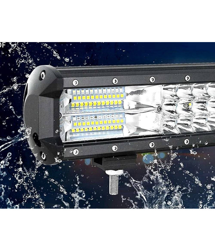 Faro Barra Supplementare Profondita' Auto Fuoristrada 12v 24v 120led 432 W 6500k         