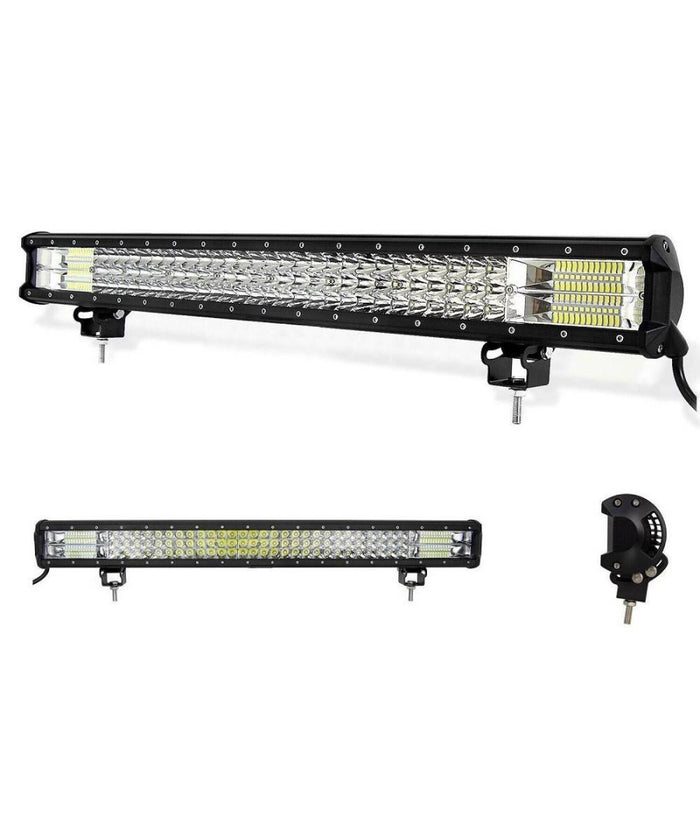 Faro Barra Supplementare Profondita' Auto Fuoristrada 12v 24v 156 Led 540w 6500k         