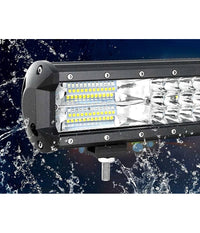 Faro Barra Supplementare Profondita Auto Fuoristrada 12v 24v 96 Led 288 W 6000k         