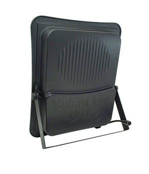 Faro Con Pannello Solare Ip65 E Sensore Crepuscolare Proiettore 50 100 200 300w   50 Watt      