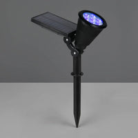 LÚZETE - FARO DA ESTERNO SOLARE 1W SENSORE DI OSCURITÀ IP44 RGB FLAX