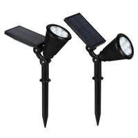LÚZETE - FARO DA ESTERNO SOLARE 1W SENSORE DI OSCURITÀ IP44 RGB FLAX