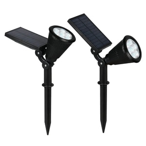 LÚZETE - FARO DA ESTERNO SOLARE 1W SENSORE DI OSCURITÀ IP44 RGB FLAX