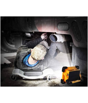 Faro Di Emergenza Led 60w Con Pannello Solare Ricaricabile Usb Sos Campeggio         