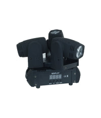 Faro Faretto 3 Led Rgbw Testa Rotante Effetti Disco Dj Flash Color Led Strobo         