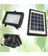 Faro Faretto 30 Led Energia Solare Pannello Batteria Ricaricabile Ip65 3w 5v         