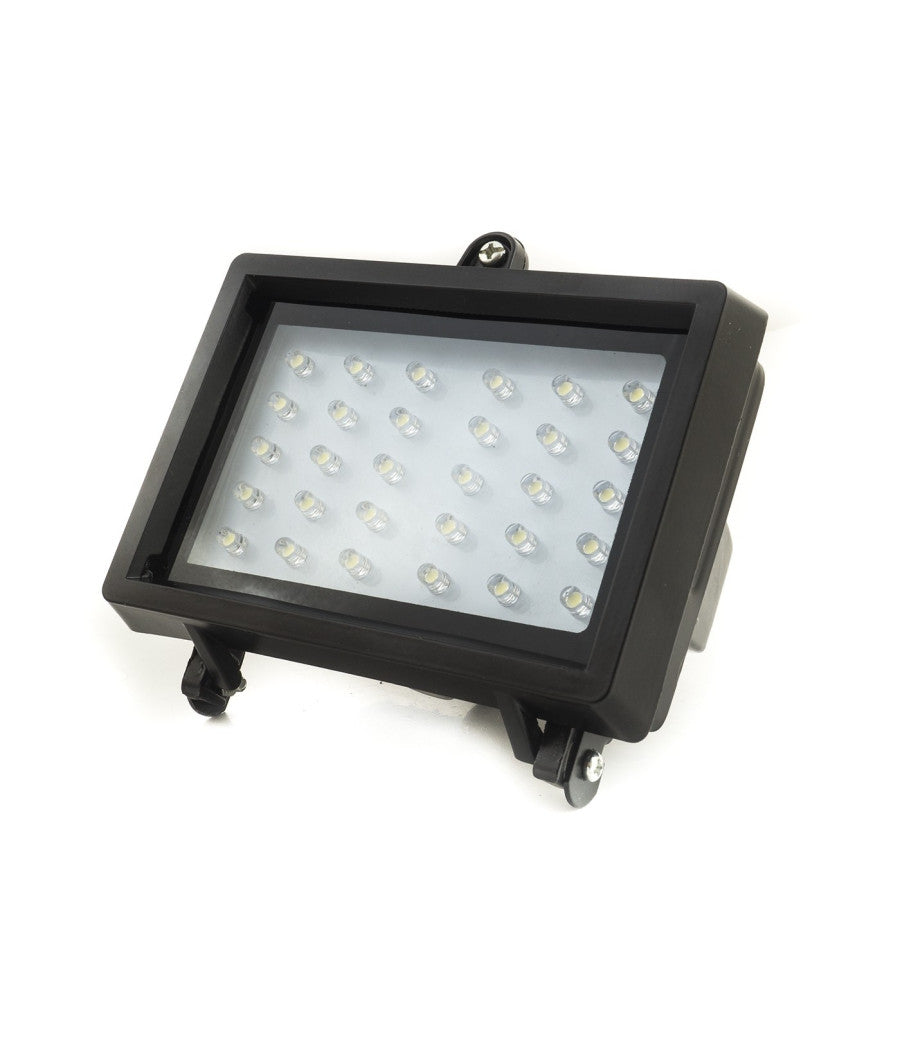 Faro Faretto 30 Led Energia Solare Pannello Batteria Ricaricabile Ip65 3w 5v         