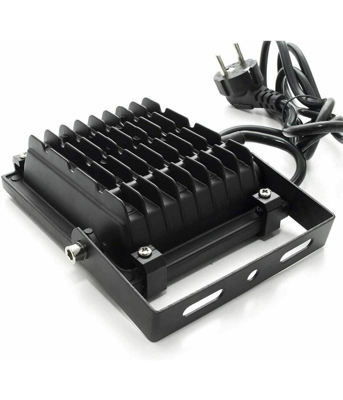 Faro Faretto A Led Rgb + Cct Per Esterni Da 15w Con Telecomando Ir Proiettore         