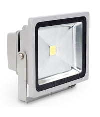 Faro Faretto A Led Ultra Slim A Luce Calda Fredda Rgb Da Per Esterno Ip65 220v  -bianco Caldo-100 Watt -slim    -