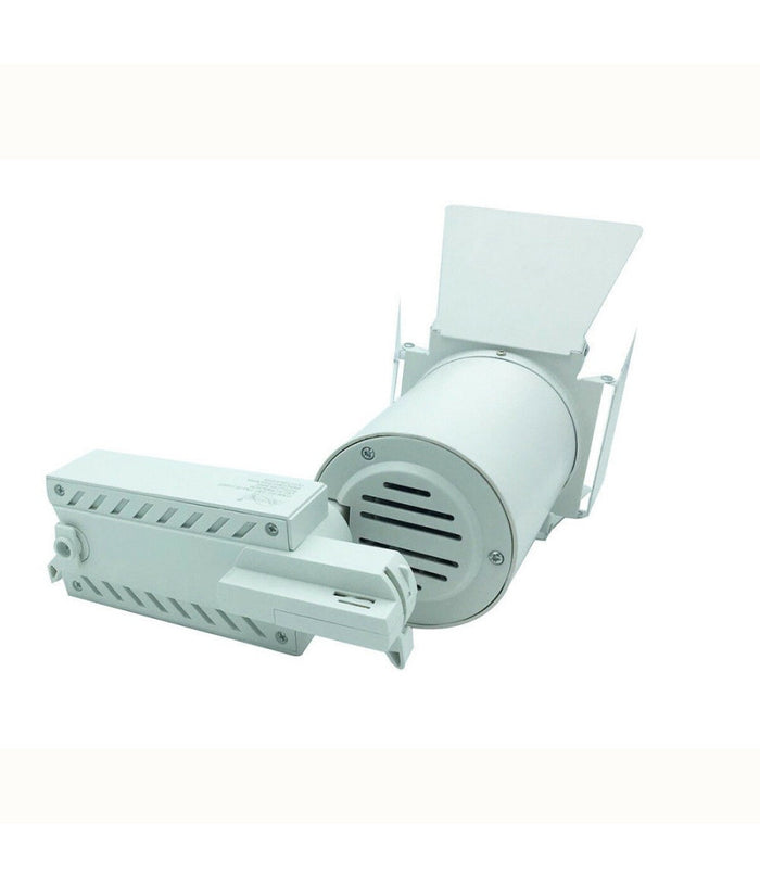 Faro Faretto Cob Led Binario Snodabile Luce Fredda Calda Naturale Soffitto 30w         