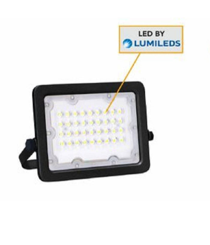 Faro Faretto Led Proiettore Esterno Nero 30w Ip65 Luce 6500k 4000k 3000k Fs30w-n         