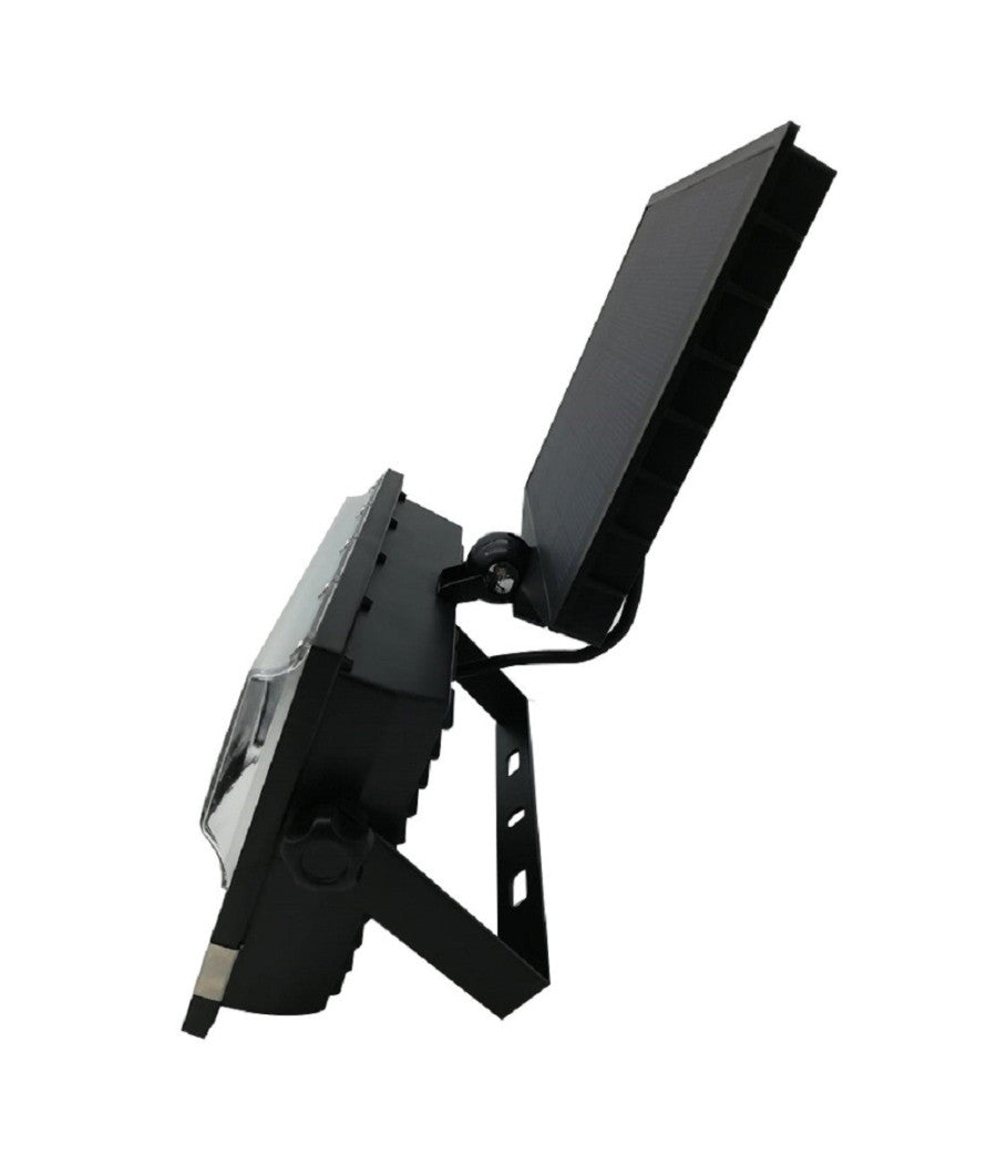 Faro Faretto Led Sensore Movimento E Pannello Solare Ricaricabile Luce Bianca         