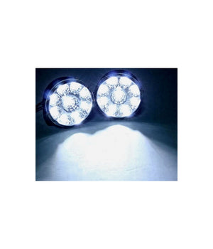 Faro Faretto Led Smd Auto Coppia Fari Faretti Fendinebbia Suv Luci Diurne 9 Led         