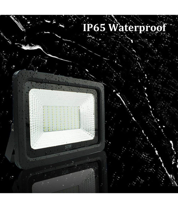 Faro Faretto Proiettore A Led Per Da Esterno Ip65 Luce Fredda Calda 30 50 100 W         
