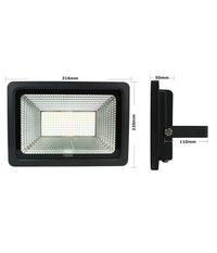 Faro Faretto Proiettore A Led Per Da Esterno Ip65 Luce Fredda Calda 30 50 100 W         