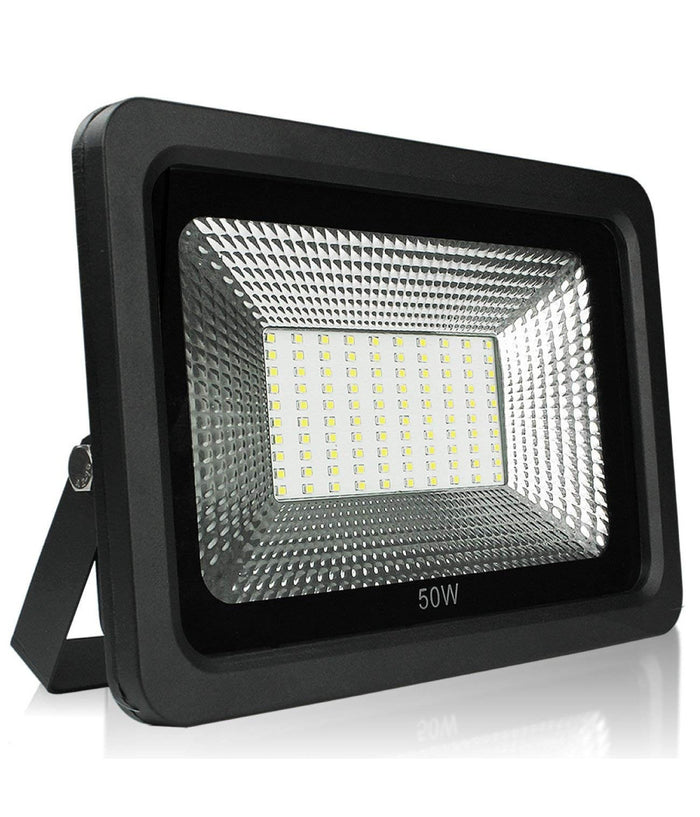 Faro Faretto Proiettore A Led Per Da Esterno Ip65 Luce Fredda Calda 30 50 100 W  -bianco Freddo-50 Watt      