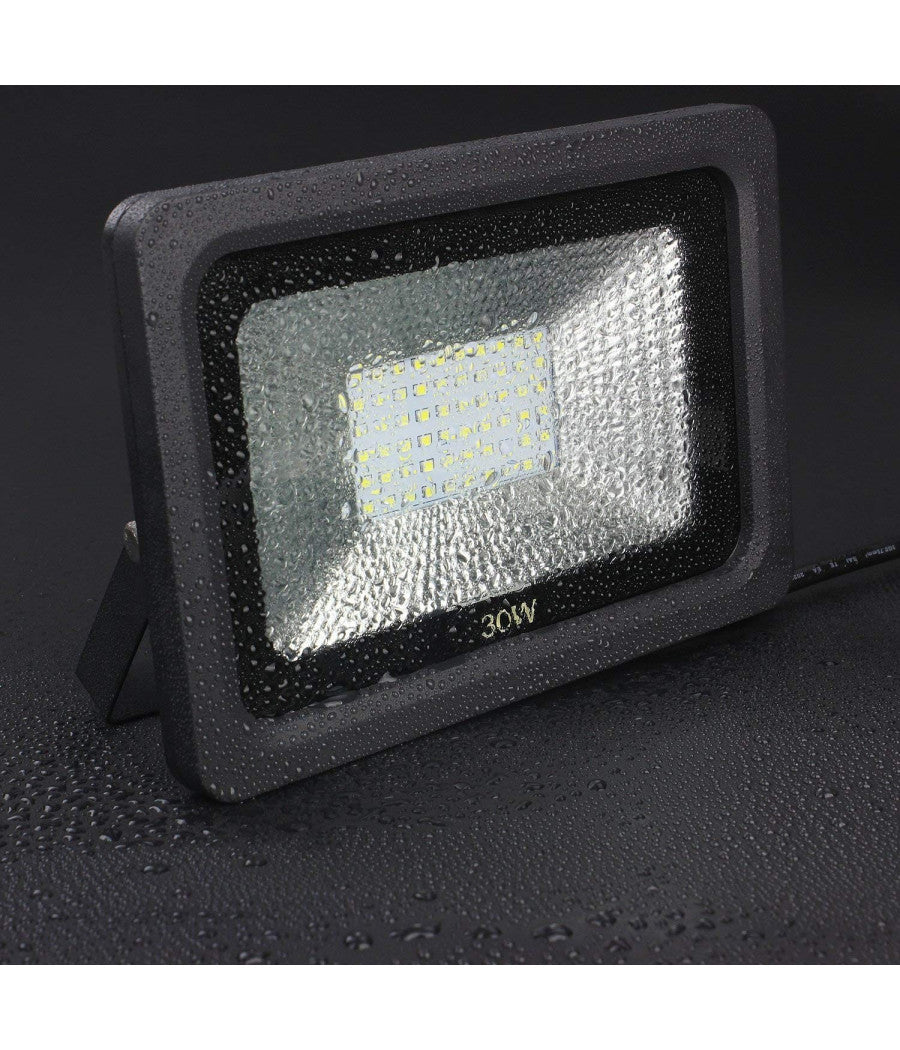 Faro Faretto Proiettore A Led Per Da Esterno Ip65 Luce Fredda Calda 30 50 100 W         
