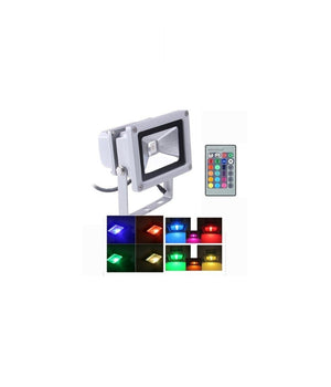 Faro Faretto Rgb Led Multicolor Uso Esterno Interno Con Telecomando 50w         