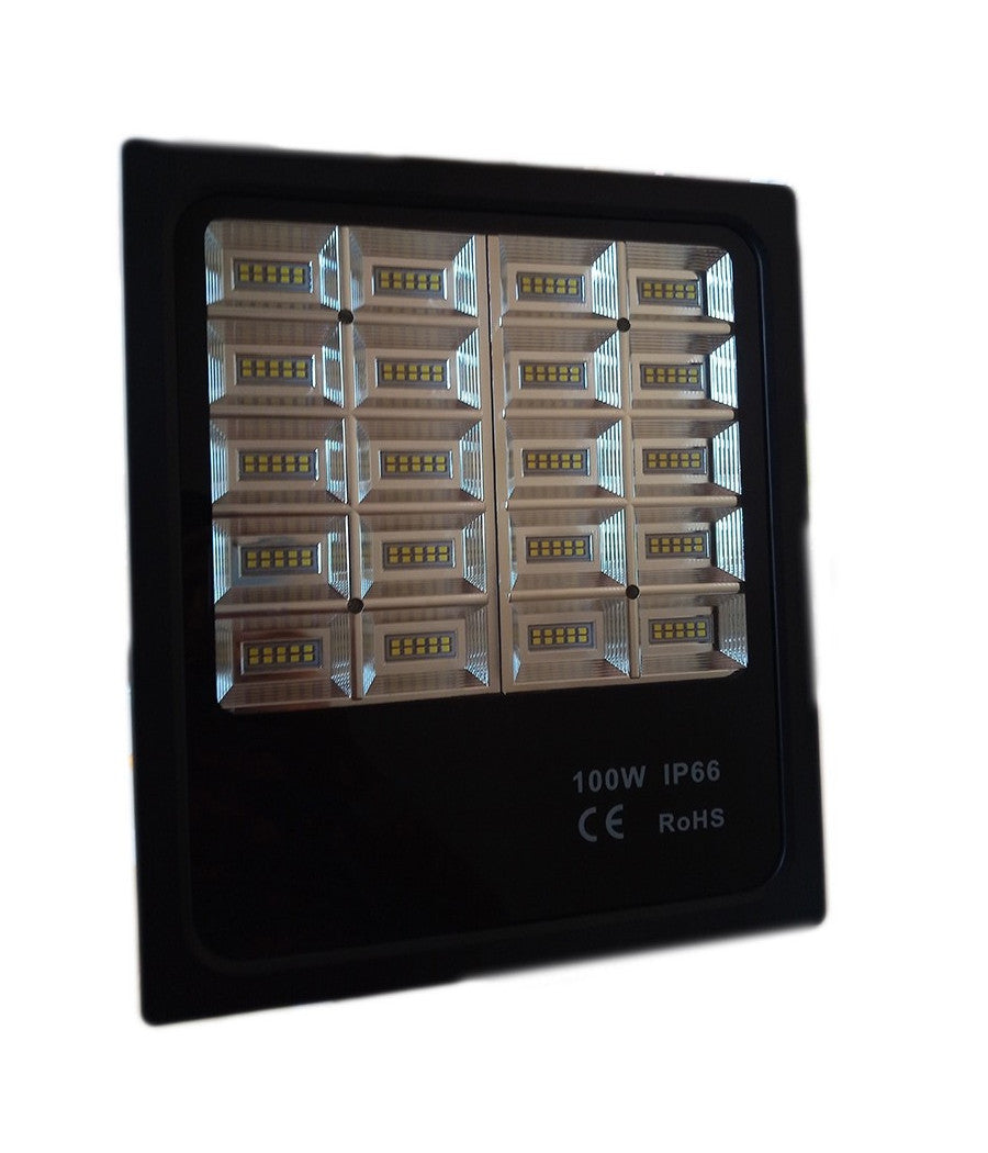 Faro Faretto Slim Led Luce Bianca 100watt Ip66 100 Watt Led Smd         