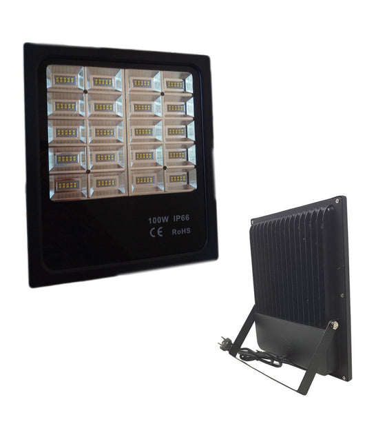 Faro Faretto Slim Led Luce Bianca 100watt Ip66 100 Watt Led Smd         