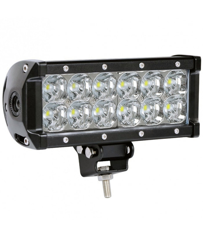 Faro Lampada Supplementare Ip67 Ty- 36w 12 Led 6000k Profondità  Suv Fuoristrada         