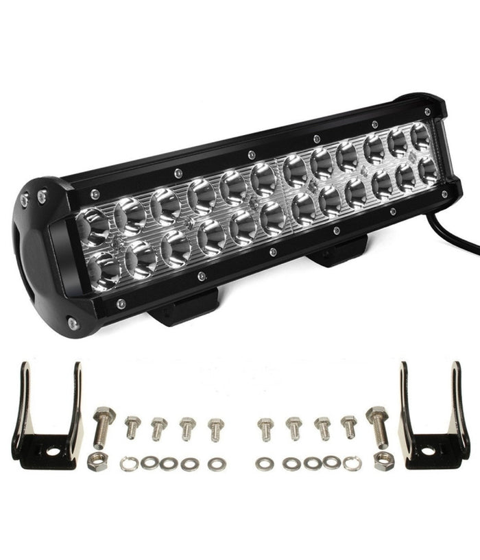 Faro Lampada Supplementare Ip67 Ty- 72w 22 Led 6000k Profondità  Suv Fuoristrada         