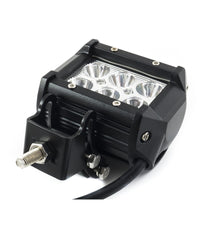Faro Lampada Supplementare Profondita Auto Fuoristrada 12v 6 Led 18w 6000k Ip68         