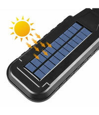 Faro Lampione Stradale Pannello Solare Fotovoltaico Sensore 10 Watt Cob Tx-9328         