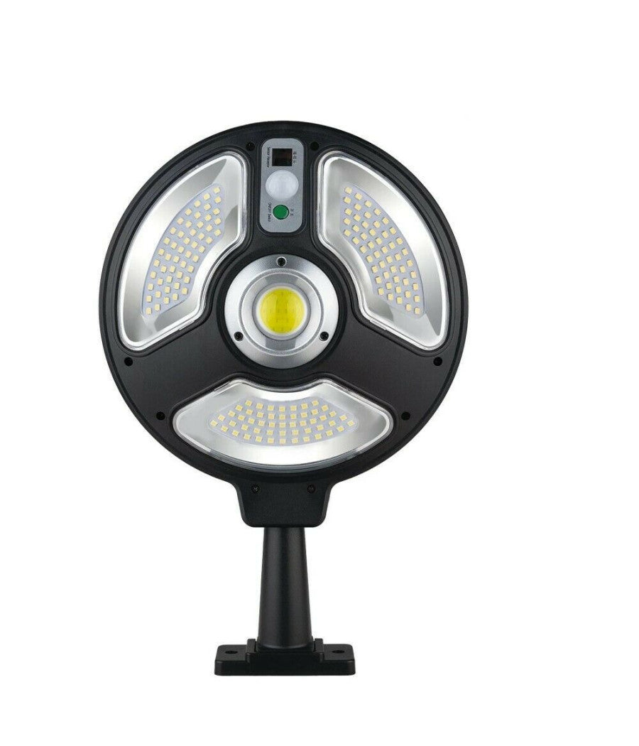 Faro Lampione Stradale Solare Con Sensore Di Movimento Telecomando 120 Led 1288b         