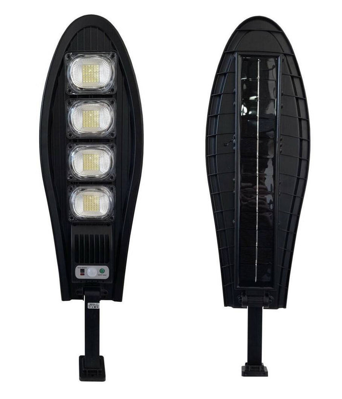 Faro Lampione Stradale Solare Con Sensore Di Movimento Telecomando 168 Led W779b         
