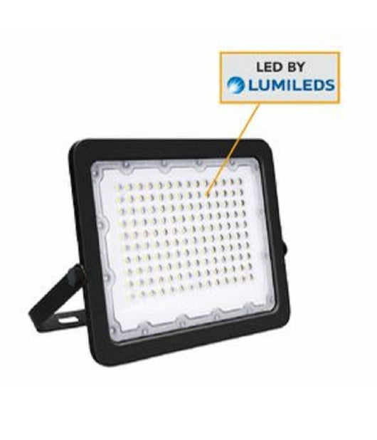 Faro Led 100w Faretto Ultra Slim Esterno Nero Ip65 Luce 6500k 4000k 3000k Fs100w-n         