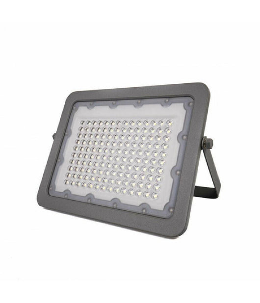 Faro Led 100w Ultra Slim Esterno Grigio Ip65 Luce 6500k 4000k 3000k Fs100         