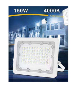 Faro Led 150 Watt Proiettore Esterno Ip65 Bianco Luce 6500k 4000k 3000k Fs150w-b         