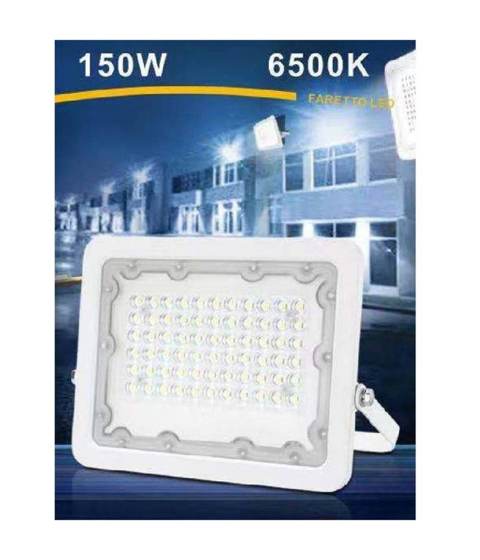 Faro Led 150 Watt Proiettore Esterno Ip65 Bianco Luce 6500k 4000k 3000k Fs150w-b  -bianco Freddo      -
