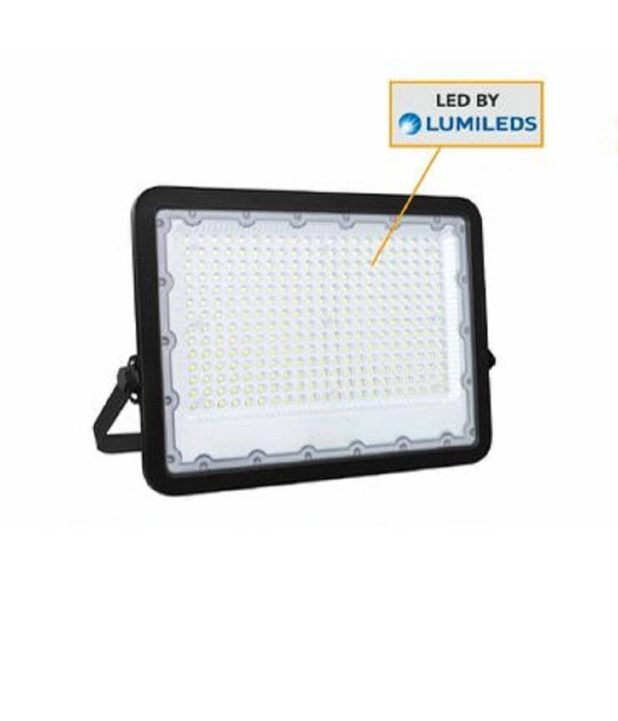 Faro Led 200 W Ultra Slim Esterno Nero Ip65 Luce Fredda Naturale Calda Fs200w-n         