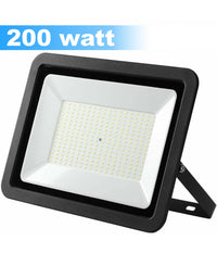 Faro Led 200w Luce Alta Luminosita Faretto Proiettore Esterno Slim Bianco Freddo         