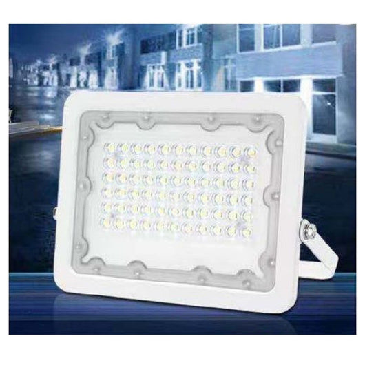 Trade Shop - Faro Led 30w Faretto Ultra Slim Bianco Esterno Luce Fredda Naturale Calda Fs30w-b -