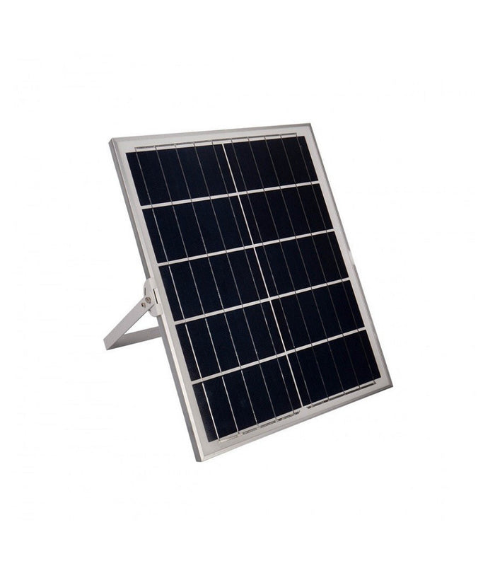Trade Shop - Faro Led 500 W Crepuscolare Con Pannello Energia Solare Telecomando Ip65 Sl-500w -