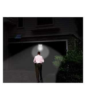 Trade Shop - Faro Led 500 W Crepuscolare Con Pannello Energia Solare Telecomando Ip65 Sl-500w -