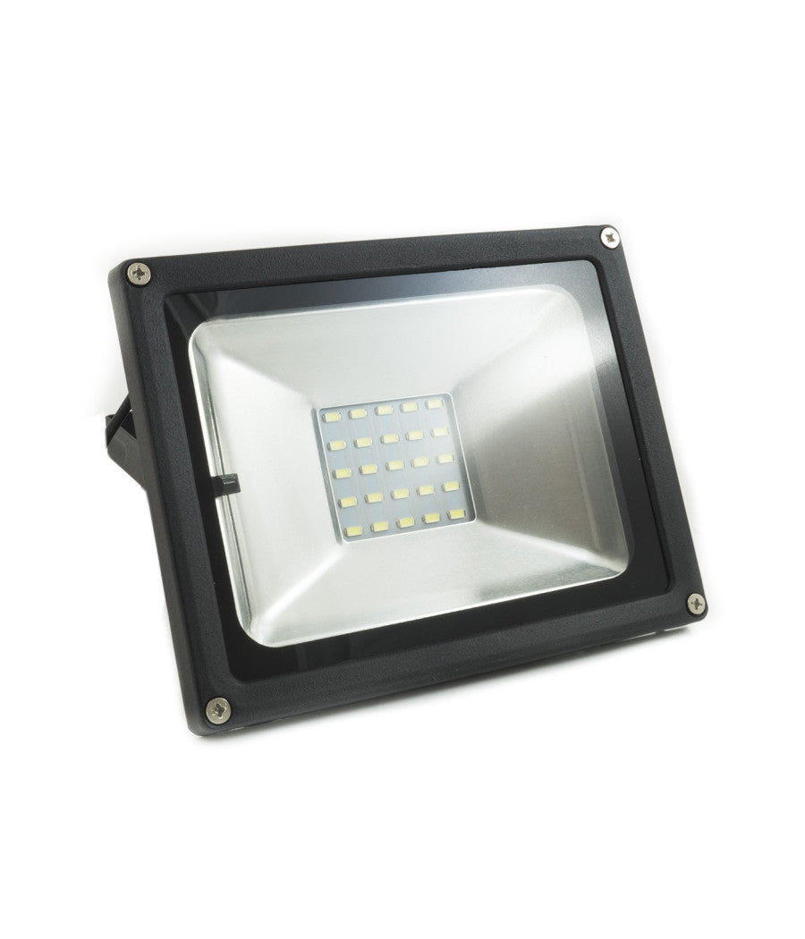 Faro Led A Energia Solare Con Pannello Fotovoltaico Crepuscolare + Telecomando W         