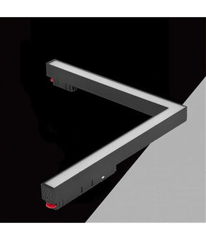 Faro Led Angolare 24 W Incasso Per Binario Magnetico 48v Luce 3000k 4000k Mg-06         