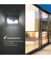 Faro Led Con Pannello Solare Crepuscolare 24 Led Sensore Movimento Crepuscolare         