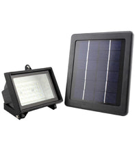 Faro Led Con Pannello Solare Illuminazione Esterna Da Giardino 40 Led 2,5w 6v         