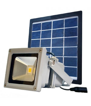 Faro Led Con Pannello Solare Per Illuminazione Esterna Con Batteria Integrata 2w         