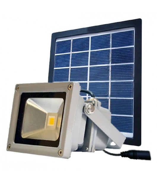 Faro Led Con Pannello Solare Per Illuminazione Esterna Con Batteria Integrata 2w         