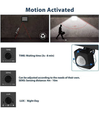 Faro Led Da Esterno Con Sensore Crepuscolare 200 W Luce Fredda Con Staffa G6200         