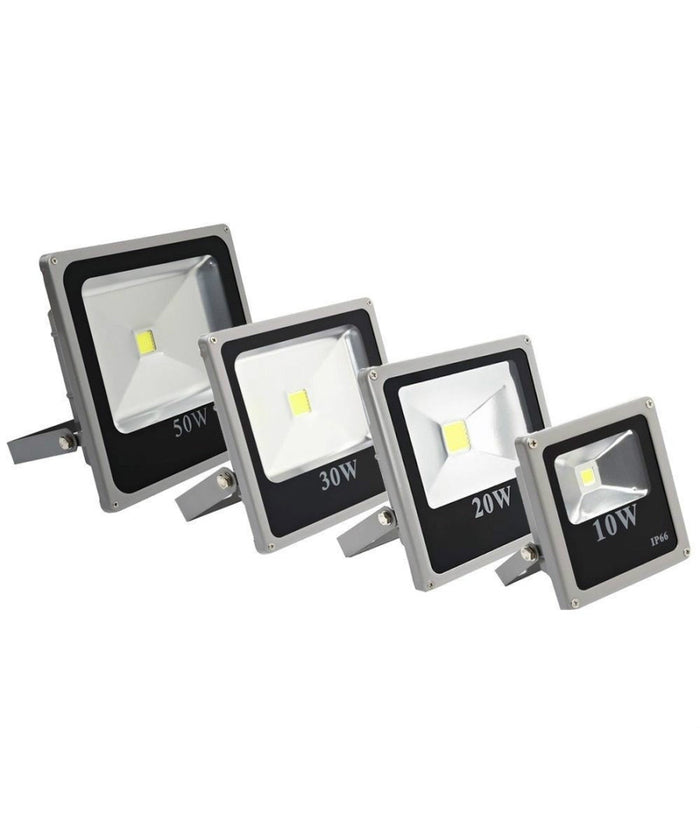 Faro Led Faretto Slim Alta Luminosita' Luce Bianca 10 20 30 50 80 100 120 W Ip65   100 Watt      