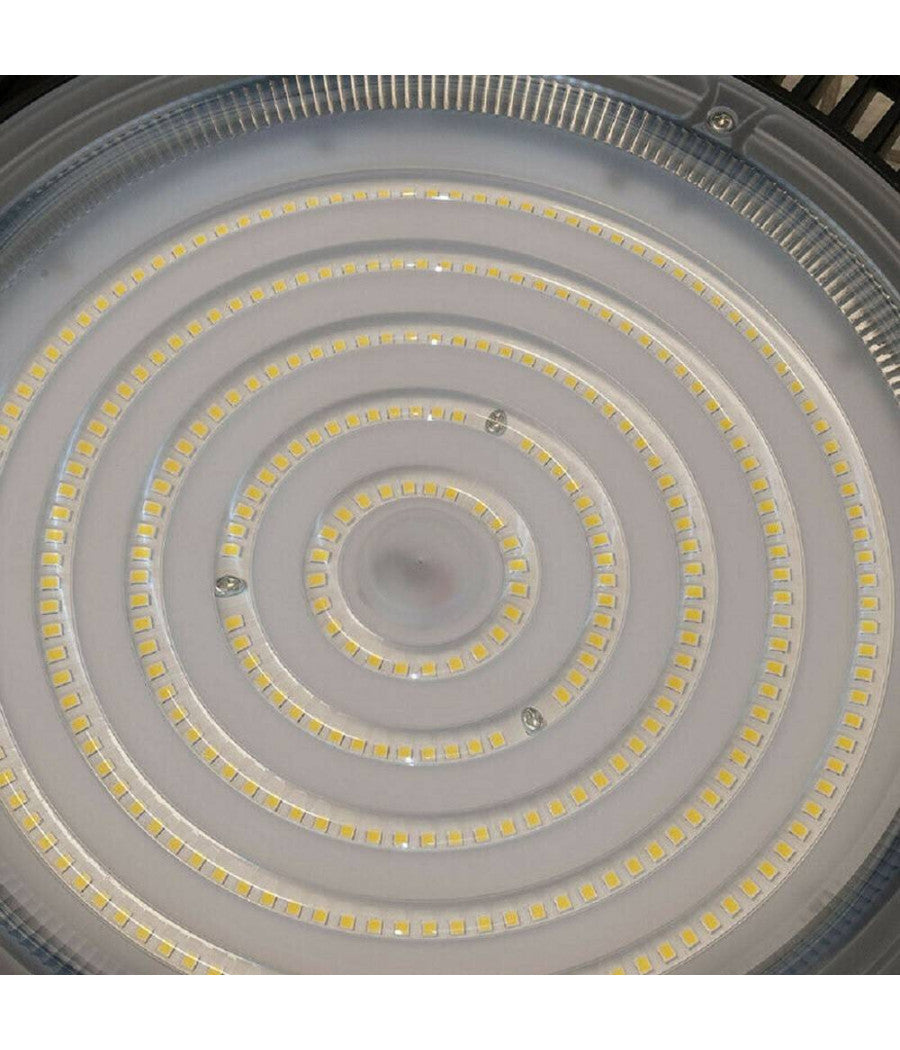Faro Led Industriale Lampada A Ufo A Sospensione 200w Luce Fredda 6500k Ufo-200w         