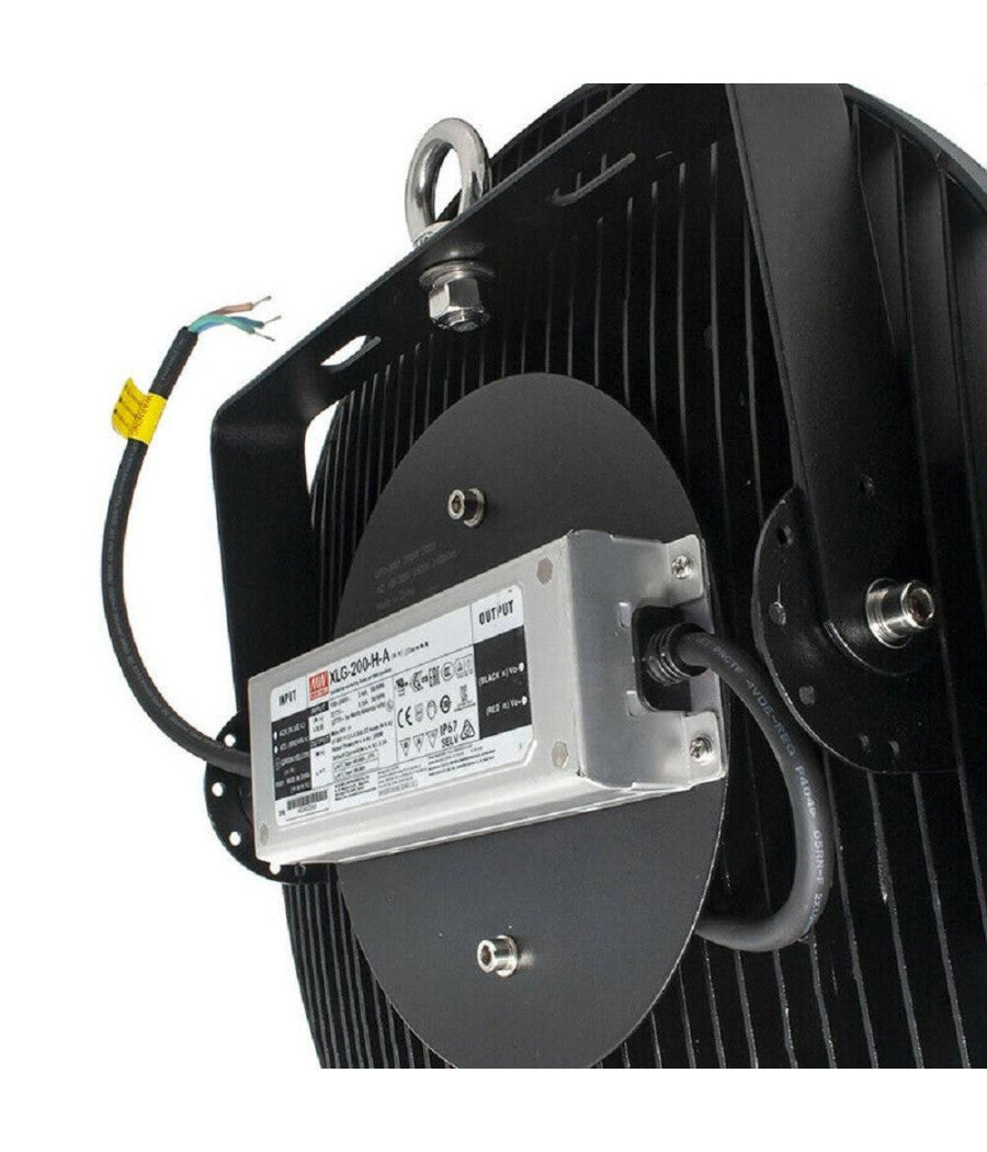 Faro Led Industriale Lampada A Ufo A Sospensione 200w Luce Fredda 6500k Ufo-200w         